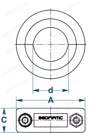 Кольцо стопорное RR030A